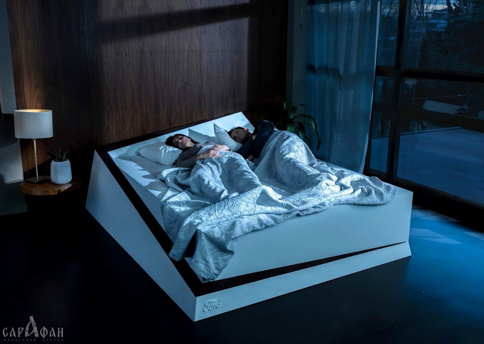Ученые разработали кровать, способную возвращать человека на его половину