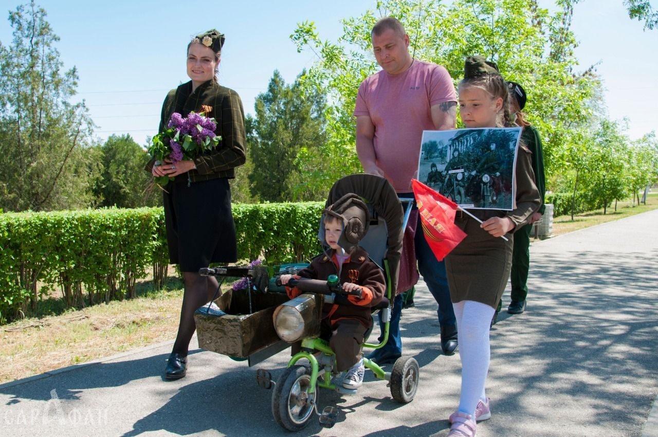 На Ставрополье жители устроили парад детских колясок в честь 9 мая