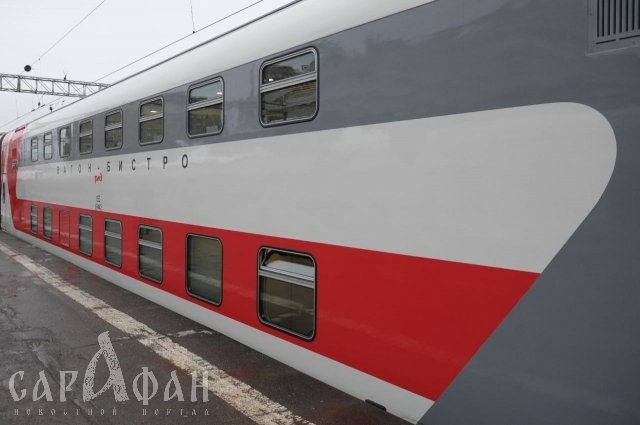 Новейший двухэтажный вагон-бистро запустили на регулярном маршруте Москва-Адлер