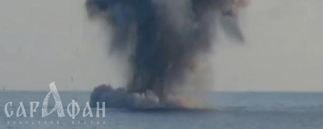 Российские самолеты уничтожили четыре катера с десантом ВСУ в Черном море