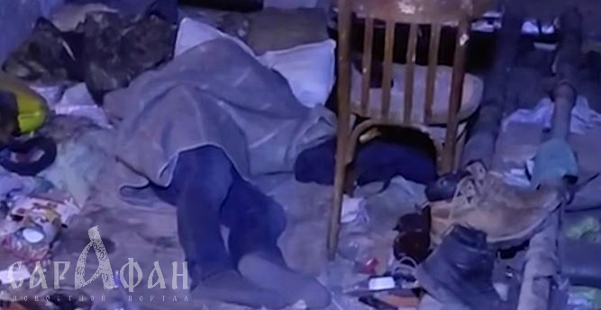 На полу среди мусора и грязи: мигранты устроили беспредел в подвале жилого дома