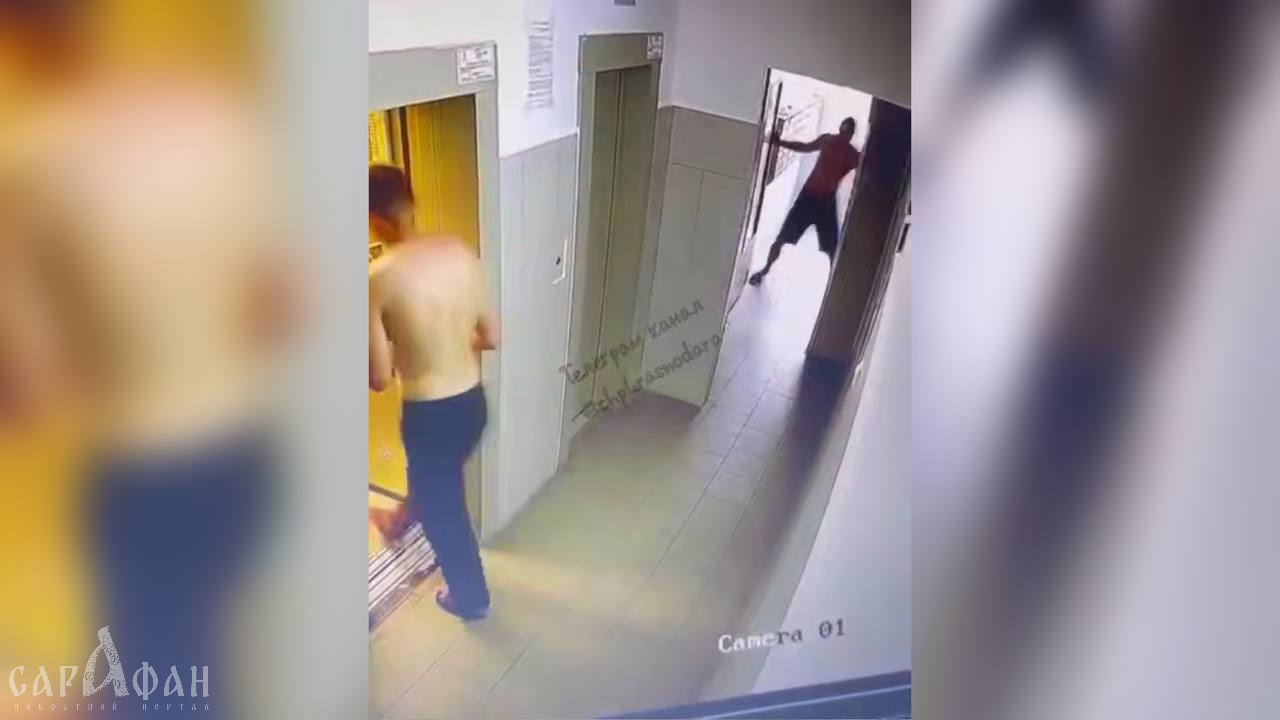 Дебоширы оставили после себя разрушенный подъезд в многоэтажке Краснодара