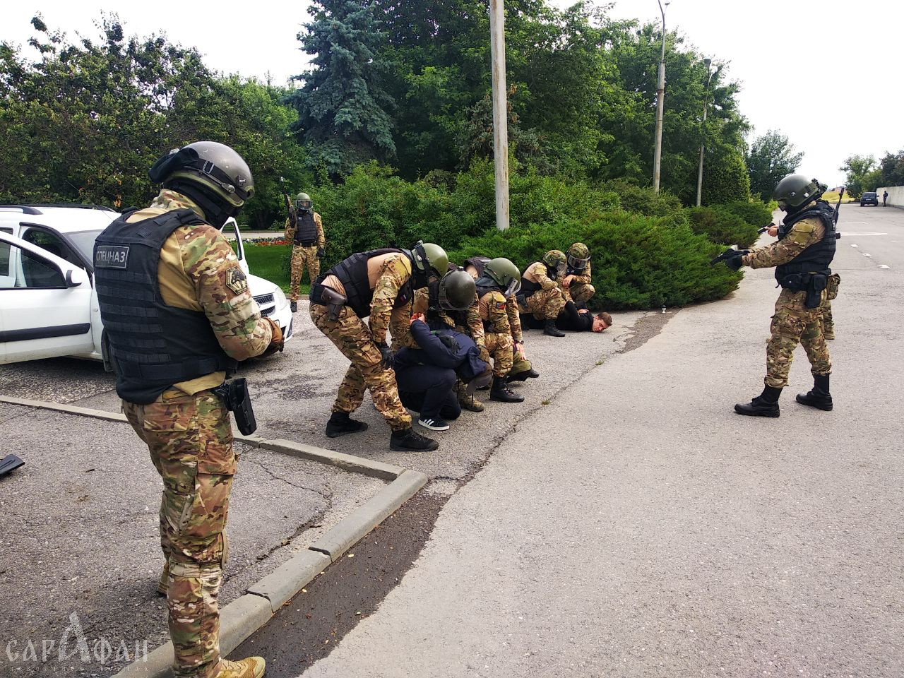 ФСБ объявила об окончании антитеррористических учений в Советском районе Волгограда