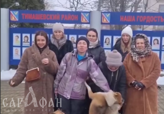 «Мы – против!»: активистки из Тимашевска просят Владимира Путина не убивать бездомных собак 