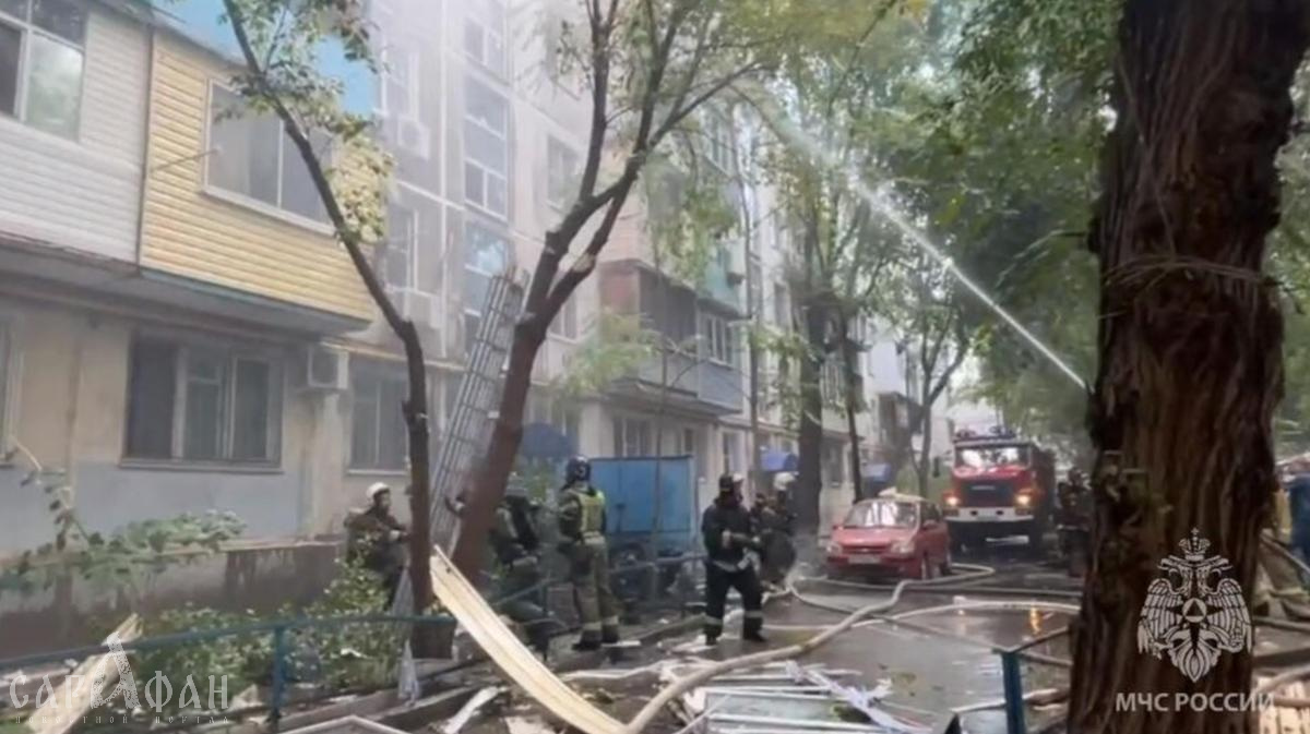 В Астрахани при взрыве газа погибли два человека, еще четверо пострадали
