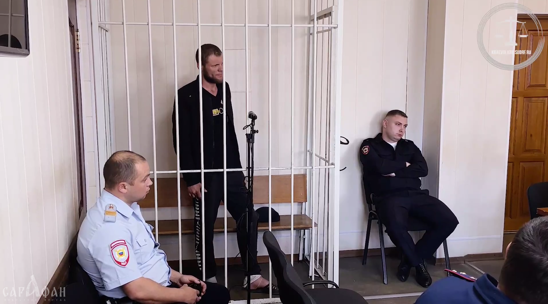 Убийцу краснодарского охранника взяли под стражу на 2 месяца 