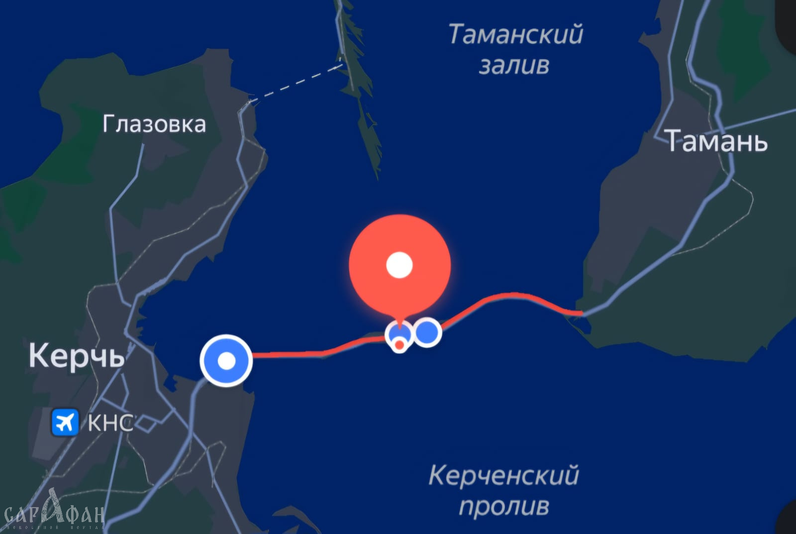 Ни вперед, ни назад: вереница из машин собралась на Крымском мосту