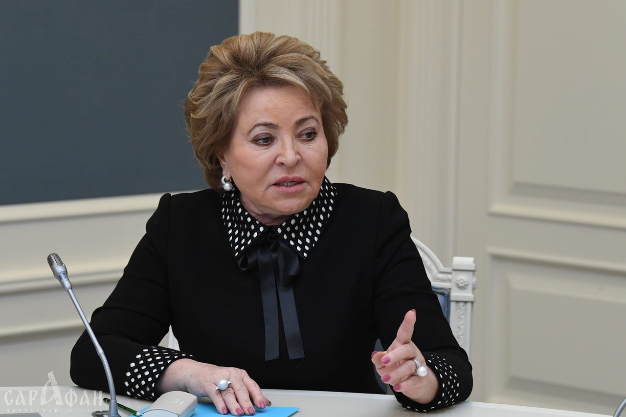 Матвиенко призвала выделить деньги на замену деревянной канализации в Астрахани