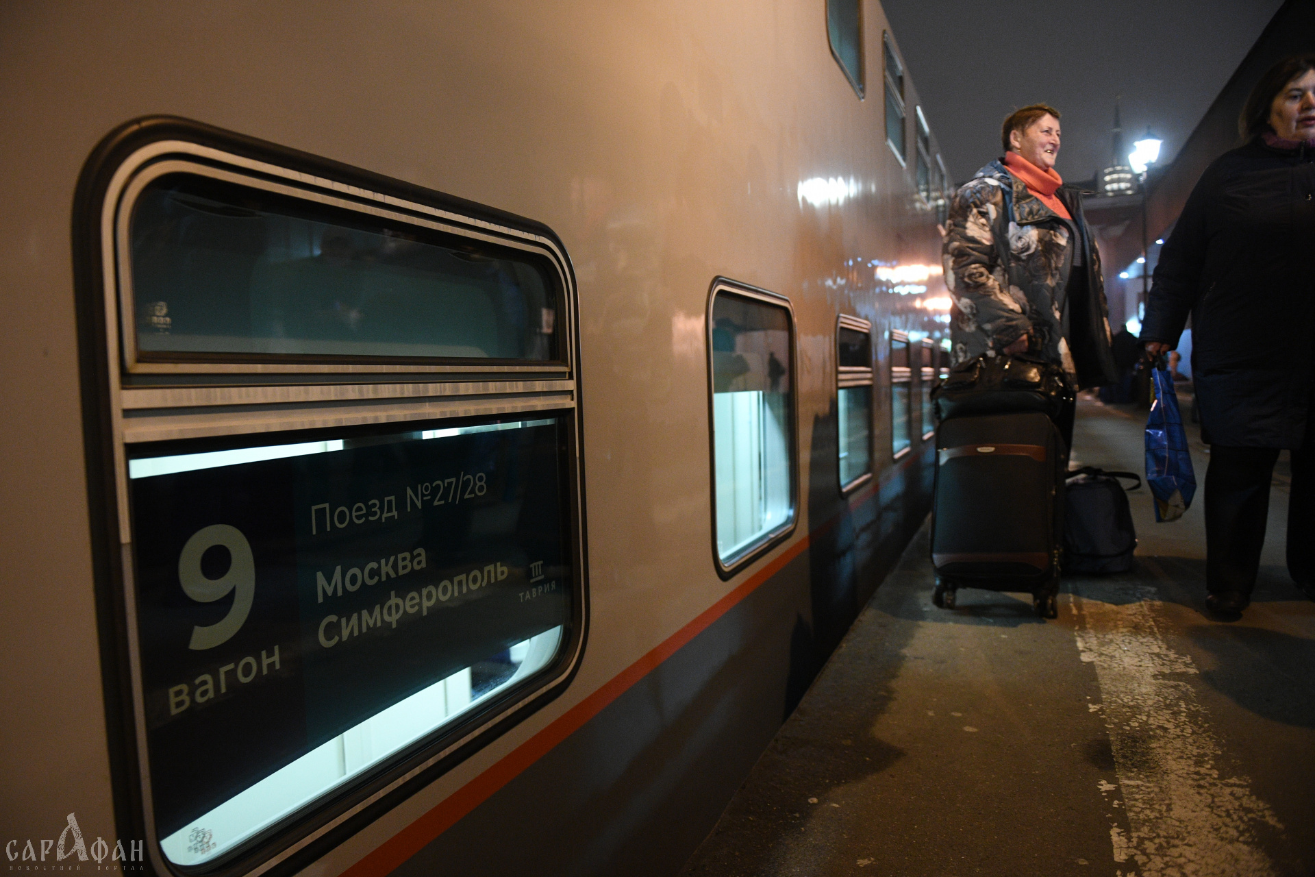 Пересечь Крымский мост на поезде можно только в светлое время суток 