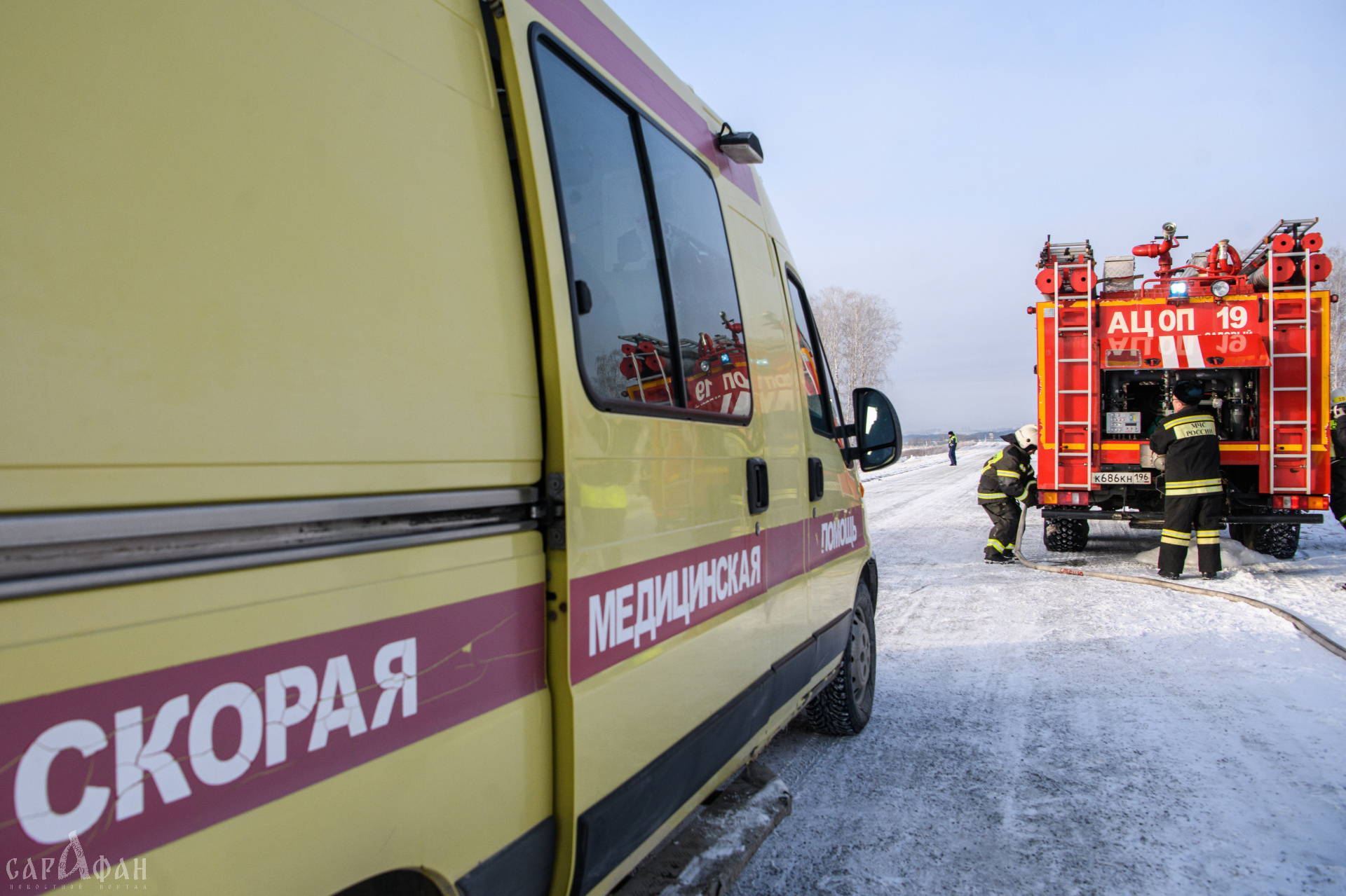 Пенсионерку, на глазах которой в огне погиб муж, госпитализировали с инфарктом в Ростове