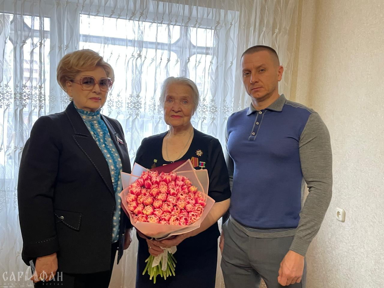 Представители Гордумы Краснодара навестили блокадницу Ленинграда, бывшего медицинского работника Кубани  
