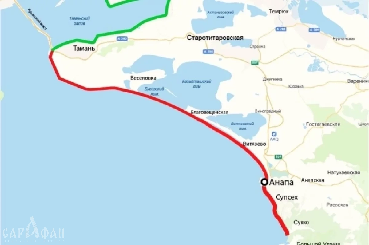 Власти Кубани опубликовали карту закрытых в 2025 году пляжей для купания 
