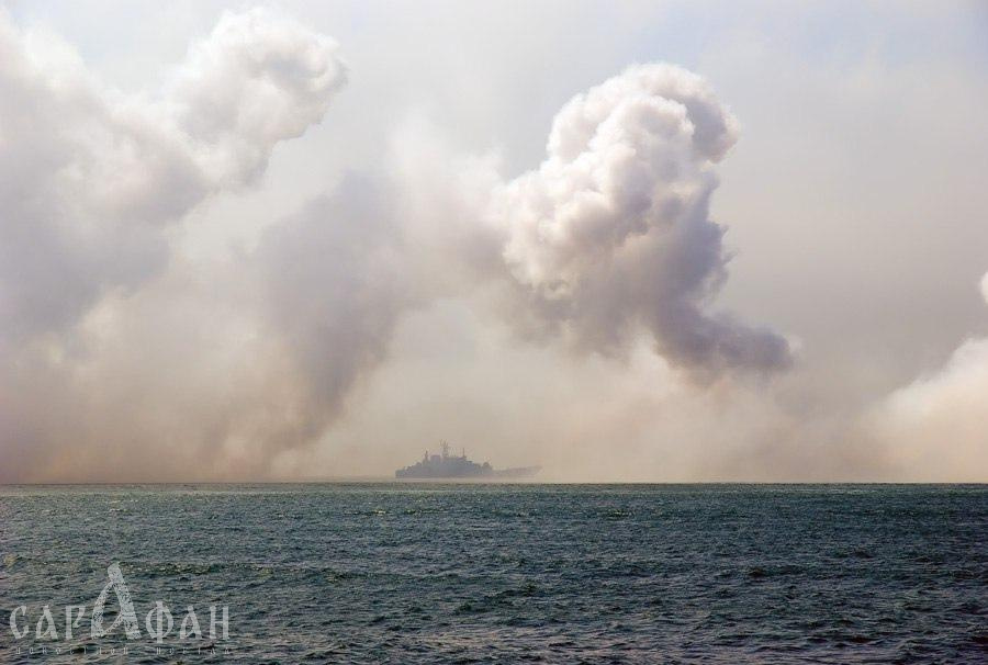 Губернатор Севастополя предупредил о дымовой маскировке в бухте