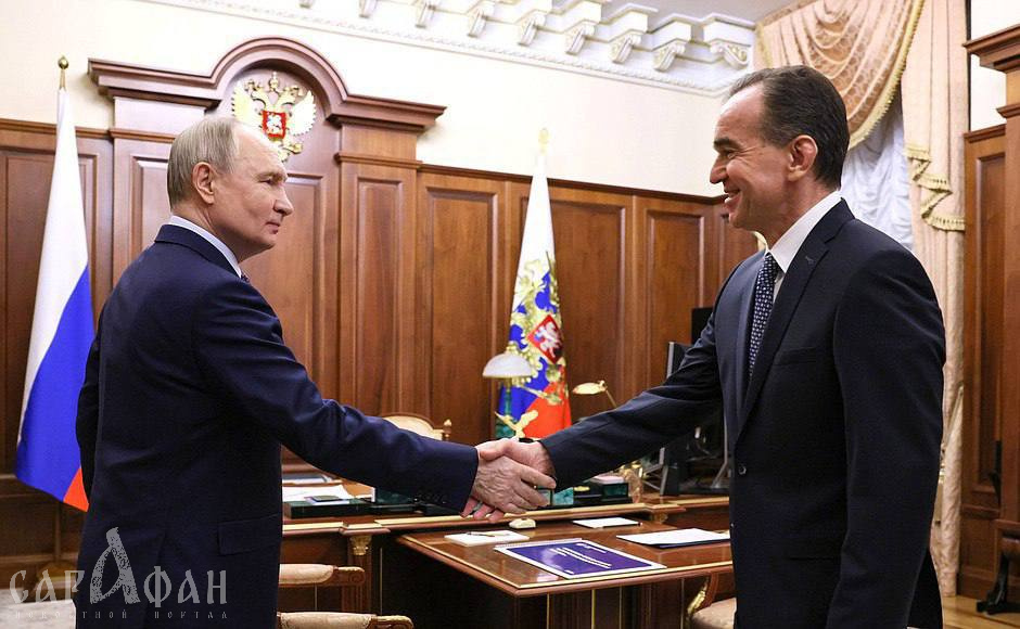 «Благодарен президенту за внимание к краю и его жителям»: губернатор Кубани поздравил Владимира Путина с днем рождения 