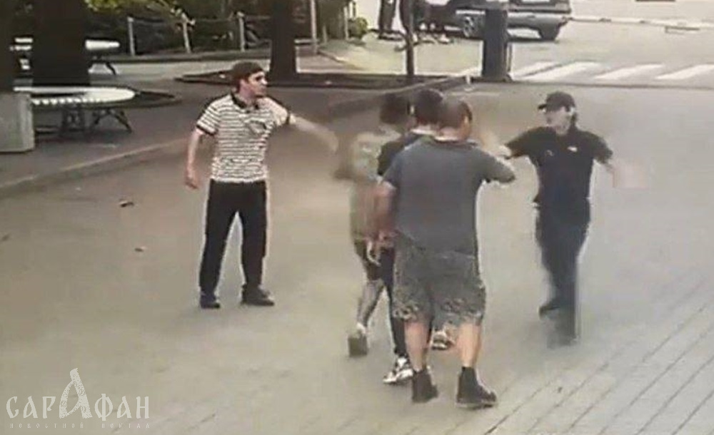 Потасовка с поножовщиной попала на видео в Туапсе