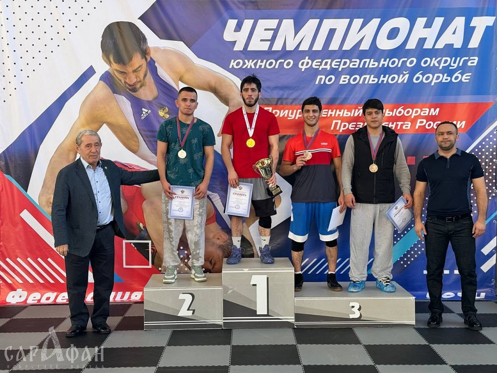 Кубанские борцы-вольники завоевали 14 наград на Чемпионате ЮФО 