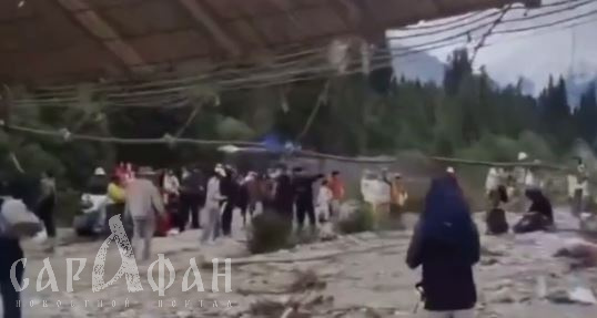 Улетели в пропасть: отдыхающие парка в мгновение ока перестали чувствовать опору под ногами, находясь на подвесном мосту 