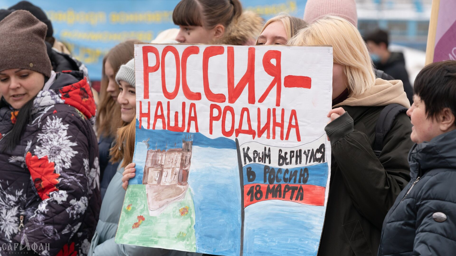 Жители Крыма заявили американскому ТВ, что защитят свою землю от Украины